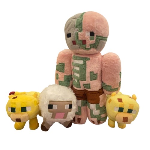Minecraft plush lot - 13",